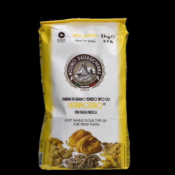 Mehl Tipo 00-Pasta - La Triplozero 1 kg, MOLINO DALLAGIOVANNA