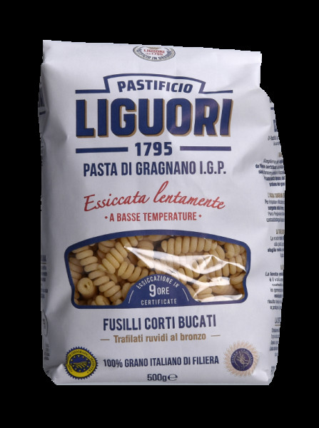 Fusilli corti bucati 32, PASTIFICIO LIGUORI