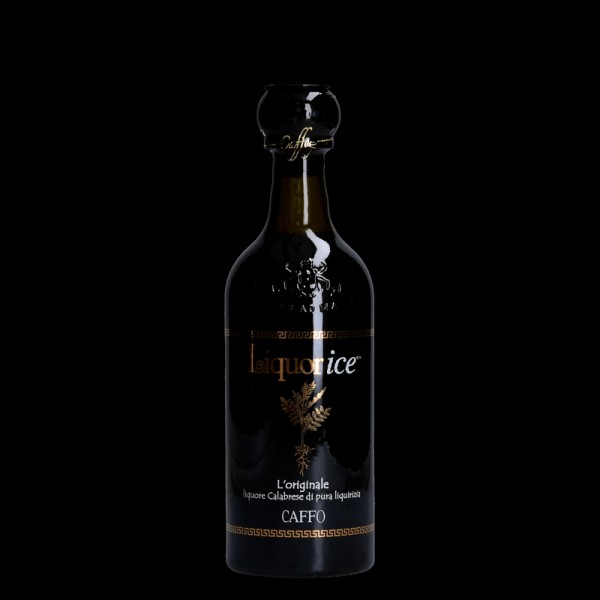 Liquorice Vetro 27% 0,5 Ltr. Flasche, Caffo 
